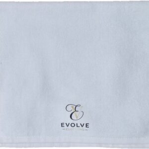 Evolve EV Script Towel - White